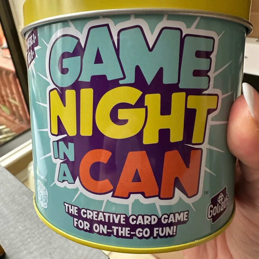 Cat Chaos Card Game and Game Night in Can Bundle